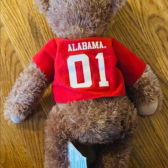 Alabama Crimson Tide Teddy Bear Wearing 01 - Picture 2 of 3